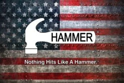 Hammer Iron Flag Bowling Towel