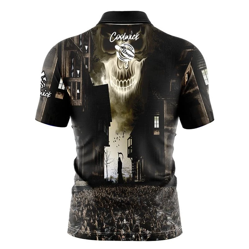 12Bagger Reaper Fast Track CoolWick Bowling Jersey 4 12Bagger Reaper Fast Track CoolWick Bowling Jersey - Image 2