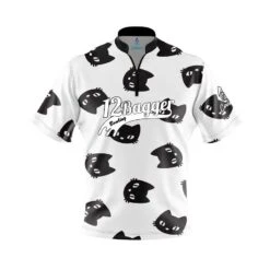 12Bagger Black Cats Fast Track CoolWick Bowling Jersey