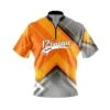 12Bagger Orange Veneer Fast Track CoolWick Bowling Jersey 2 12Bagger Orange Veneer Fast Track CoolWick Bowling Jersey -Bowler Smart Shop 2023 12bagger Orange Veneer FAST TRACK Front