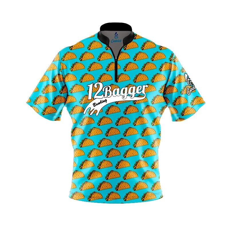 12Bagger Taco Fast Track CoolWick Bowling Jersey 3 12Bagger Taco Fast Track CoolWick Bowling Jersey