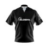 900 Global Black Fast Track CoolWick Bowling Jersey