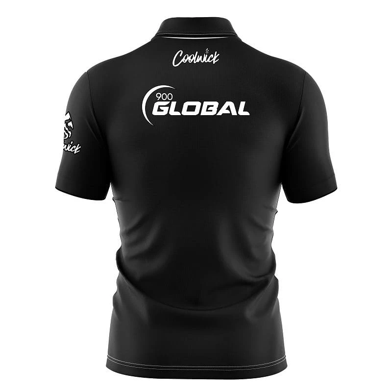 900 Global Black Fast Track CoolWick Bowling Jersey 4 900 Global Black Fast Track CoolWick Bowling Jersey - Image 2