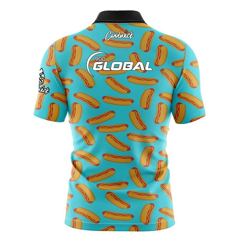 900 Global Glizzy Fast Track CoolWick Bowling Jersey 4 900 Global Glizzy Fast Track CoolWick Bowling Jersey - Image 2
