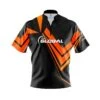 900 Global Steaming Dynamic Orange Fast Track CoolWick Bowling Jersey