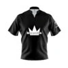 Brunswick Black Fast Track CoolWick Bowling Jersey -Bowler Smart Shop 2023 Brunswick Black FAST TRACK Front