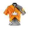 Brunswick Orange Veneer Fast Track CoolWick Bowling Jersey