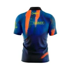 Hammer Raw Blue Black Orange Fast Track CoolWick Bowling Jersey 6 Hammer Raw Blue Black Orange Fast Track CoolWick Bowling Jersey -Bowler Smart Shop 2023 FAST TRACK Hammer Raw Blue Black Orange Template