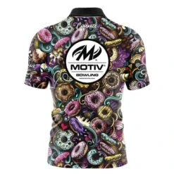 Motiv Doughnut Fast Track CoolWick Bowling Jersey -Bowler Smart Shop 2023 MOTIV Doughnut FAST TRACK back