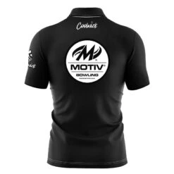 Motiv Black Fast Track CoolWick Bowling Jersey 6 Motiv Black Fast Track CoolWick Bowling Jersey -Bowler Smart Shop 2023 Motiv Black FAST TRACK back