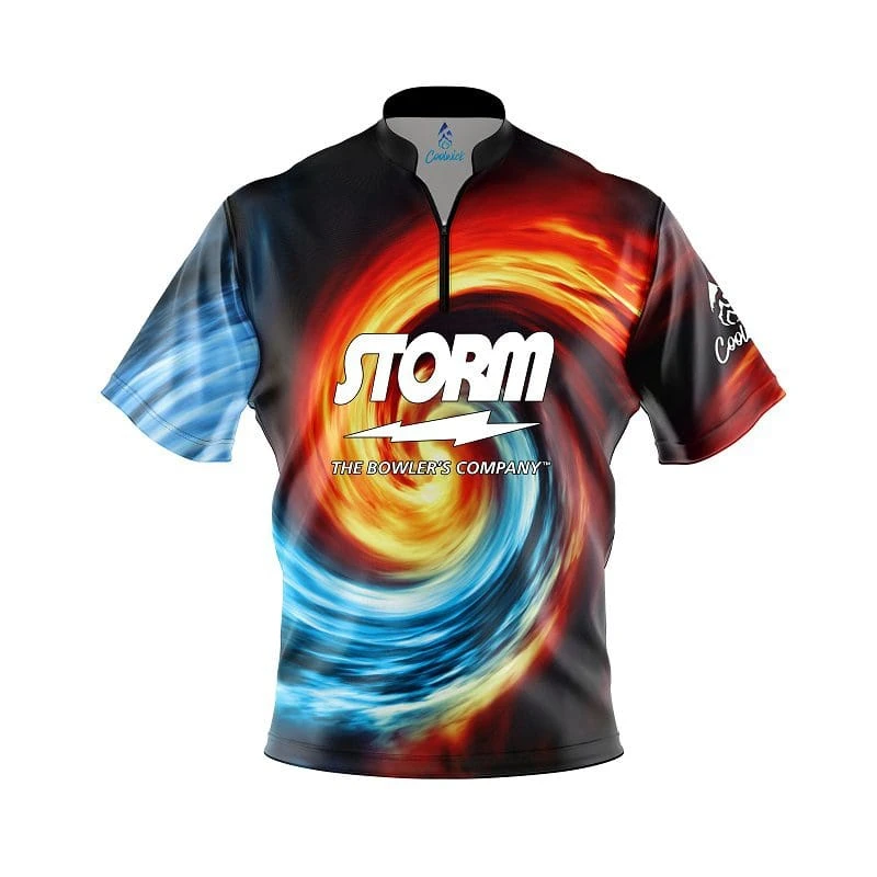 Storm Fire And Ice Vortex Fast Track CoolWick Bowling Jersey 3 Storm Fire And Ice Vortex Fast Track CoolWick Bowling Jersey
