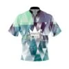 Brunswick Geometric Ocean Fast Track CoolWick Bowling Jersey -Bowler Smart Shop 2023 brunswick Geometric Ocean FAST TRACK Front