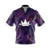 Brunswick Purple Jungle Fast Track CoolWick Bowling Jersey -Bowler Smart Shop 2023 brunswick Purple Jungle FAST TRACK Front