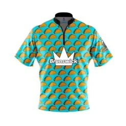 Brunswick Taco Fast Track CoolWick Bowling Jersey