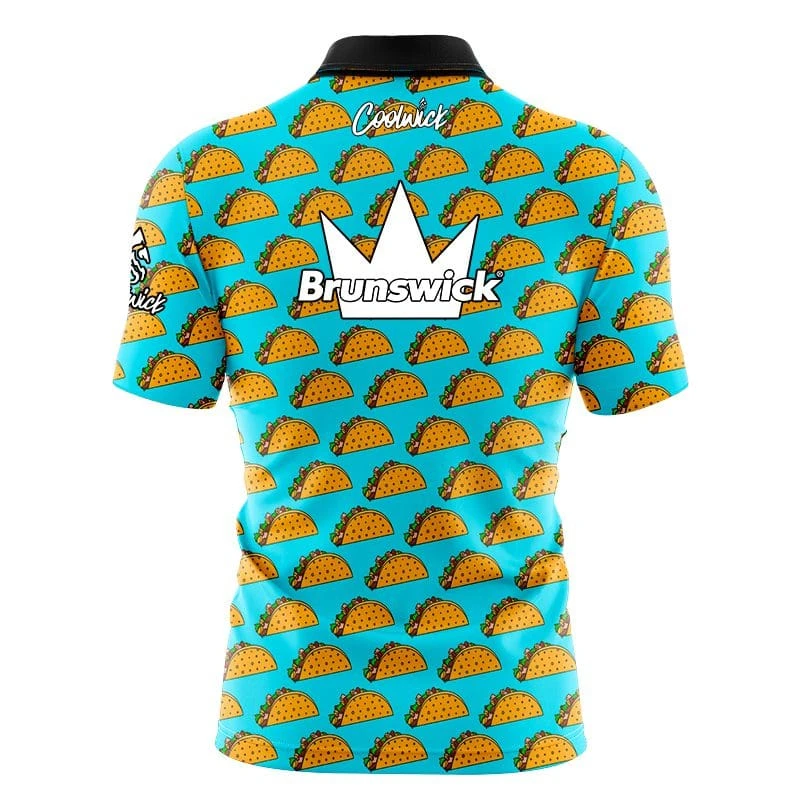 Brunswick Taco Fast Track CoolWick Bowling Jersey 4 Brunswick Taco Fast Track CoolWick Bowling Jersey - Image 2