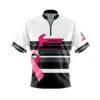 Hammer Pink Ribbon Fast Track CoolWick Bowling Jersey -Bowler Smart Shop 2023 hammer Pink Ribbon FAST TRACK Front