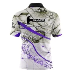 Hammer Purple Granite Fast Track CoolWick Bowling Jersey 6 Hammer Purple Granite Fast Track CoolWick Bowling Jersey -Bowler Smart Shop 2023 hammer Purple Granite FAST TRACK Back