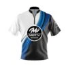 Motiv Blue Flutter Fast Track CoolWick Bowling Jersey