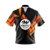Motiv Steaming Dynamic Orange Fast Track CoolWick Bowling Jersey