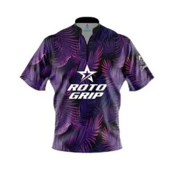 Roto Grip Purple Jungle Fast Track CoolWick Bowling Jersey