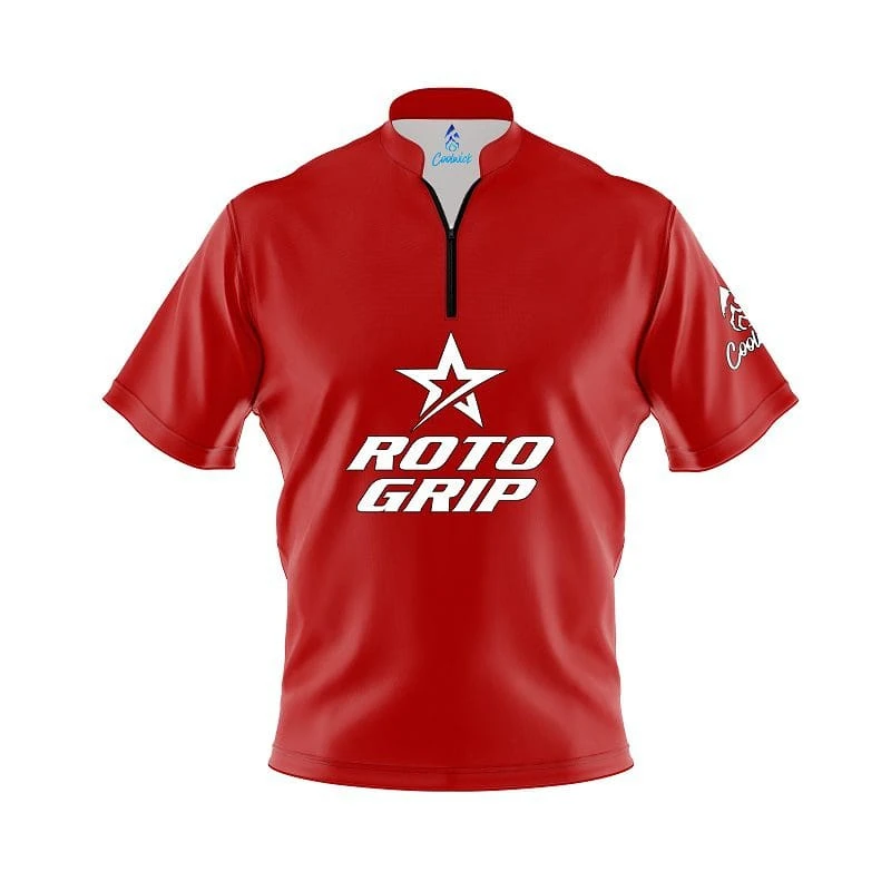 Roto Grip Plain Red Fast Track CoolWick Bowling Jersey 3 Roto Grip Plain Red Fast Track CoolWick Bowling Jersey