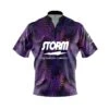 Storm Purple Jungle Fast Track CoolWick Bowling Jersey