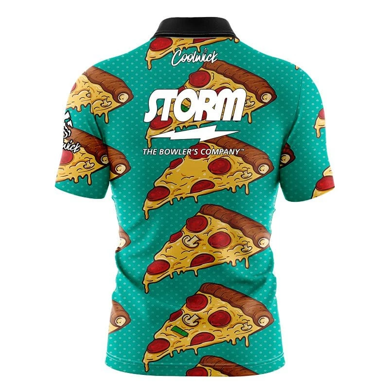 Storm Pizza Fast Track CoolWick Bowling Jersey 4 Storm Pizza Fast Track CoolWick Bowling Jersey - Image 2