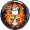 Brunswick Flaming Skull Viz-a-Ball Bowling Ball