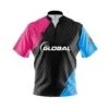 900 Global House Shot Quick Ship CoolWick Sash Zip Bowling Jersey