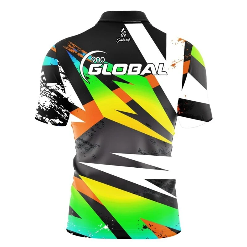 900 Global Lane Side Quick Ship CoolWick Bowling Jersey 4 900 Global Lane Side Quick Ship CoolWick Bowling Jersey - Image 2