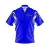 900 Global Vintage Blue S20BL Coolwick Bowling Jersey 1 900 Global Vintage Blue S20BL Coolwick Bowling Jersey -Bowler Smart Shop 900 Z20BL FRONT
