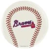 OTB MLB Atlanta Braves Baseball Bowling Ball