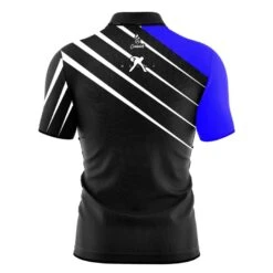 Storm Belmo Winner Quick Ship CoolWick Sash Zip Bowling Jersey 5 Storm Belmo Winner Quick Ship CoolWick Sash Zip Bowling Jersey -Bowler Smart Shop BELMO WINNER jersey back