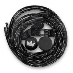 Brunswick Elastic No Tie Laces Black