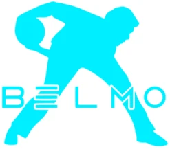 Jason Belmonte BELMO Teal Vinyl Sticker