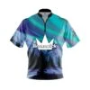 Brunswick Aurora Borealis Fast Track CoolWick Bowling Jersey 1 Brunswick Aurora Borealis Fast Track CoolWick Bowling Jersey -Bowler Smart Shop Brunswick Aurora Borealis Fast Track Front