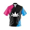 Brunswick House Shot Quick Ship CoolWick Sash Zip Bowling Jersey -Bowler Smart Shop Brunswick House Shot Quick Ship Front