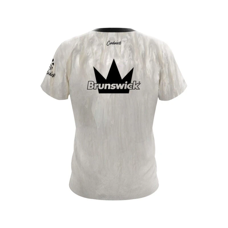 Brunswick Ivory Rhino Pro CoolWick Bowling Jersey 4 Brunswick Ivory Rhino Pro CoolWick Bowling Jersey - Image 2