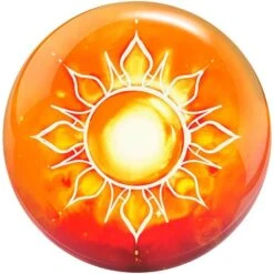 Brunswick Sun And Moon Viz-a-Ball Bowling Ball