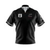 Brunswick Vintage Danger Zone Black Z90B Coolwick Bowling Jersey 1 Brunswick Vintage Danger Zone Black Z90B Coolwick Bowling Jersey -Bowler Smart Shop Brunswick Z90B Front