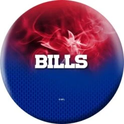 OTB NFL Buffalo Bills On Fire Bowling Ball -Bowler Smart Shop Buffalo Bills on fire B scaled 1