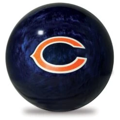 OTB NFL Chicago Bears Engraved Bowling Ball -Bowler Smart Shop Chicago Bears F scaled 1