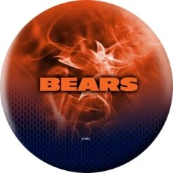 OTB NFL Chicago Bears On Fire Bowling Ball -Bowler Smart Shop Chicago Bears on fire B scaled 1