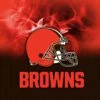 KR NFL Cleveland Browns On Fire Bowling Towel