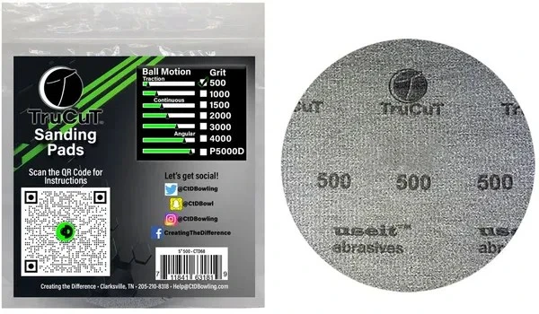 CtD TruCut Pad 500 Grit – 1 Single Pad 3 CtD TruCut Pad 500 Grit – 1 Single Pad