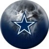 OTB NFL Dallas Cowboys On Fire Bowling Ball 1 OTB NFL Dallas Cowboys On Fire Bowling Ball -Bowler Smart Shop Dallas Cowboys F scaled 2