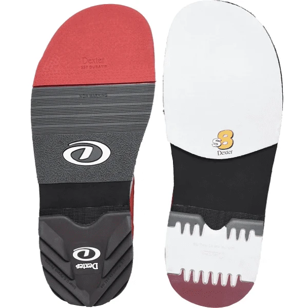 Dexter Mens SST 6 Hybrid BOA White Red Right Hand Wide Bowling Shoes 9 Dexter Mens SST 6 Hybrid BOA White Red Right Hand Wide Bowling Shoes - Image 7