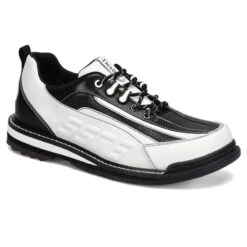 Dexter Mens SST 6 Hybrid LE White Black Right Hand Wide Bowling Shoes