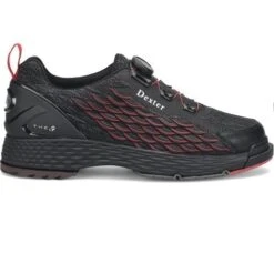 Dexter Mens THE C9 Knit BOA Black Red Bowling Shoes -Bowler Smart Shop Dexter Mens THE C9 Knit BOA Black Red Bowling Shoes 1