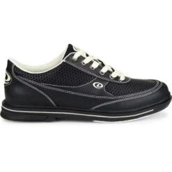 Dexter Turbo Pro Wide Black Cream Men’s Bowling Shoes -Bowler Smart Shop Dexter Mens Turbo Pro Black Cream Bowling Shoes 4